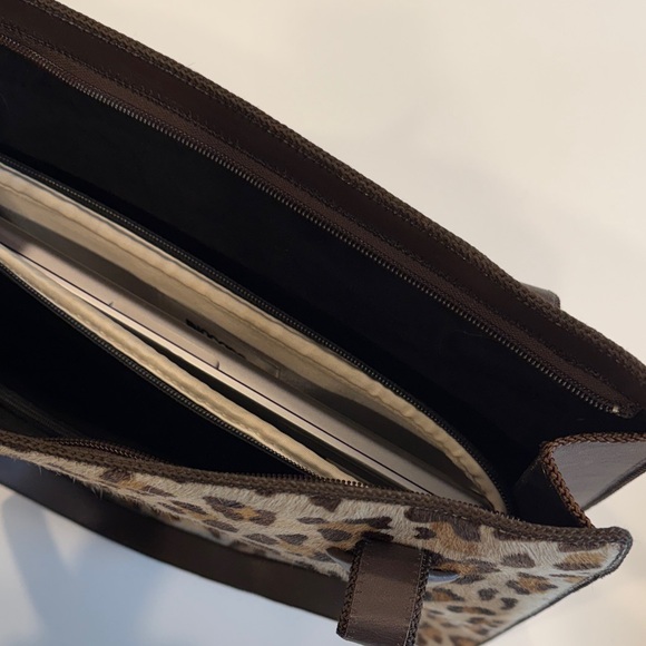 Balenciaga Leopard Tote in Brown and Tan - Picture 5 of 8